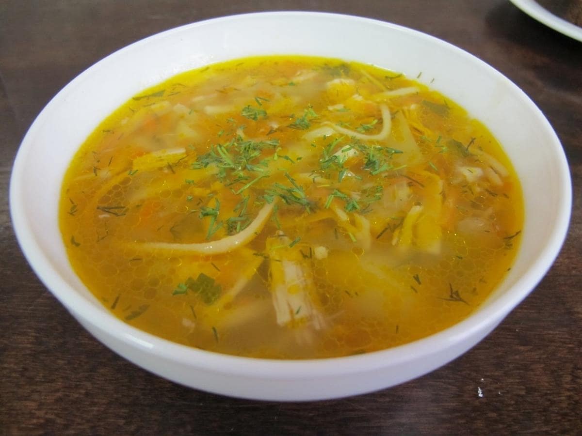 Лапша куриная по-домашнему