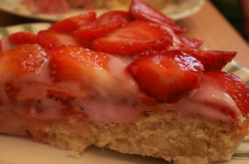 Пирог «земляничная поляна» из песочного теста Пирог «земляничная поляна» из песочного теста
