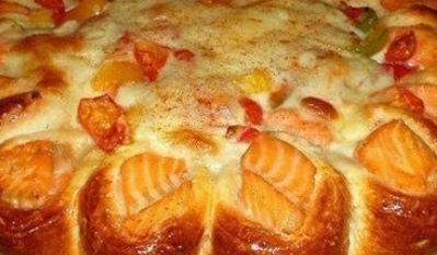 Приготовление рыбного пирога Приготовление рыбного пирога