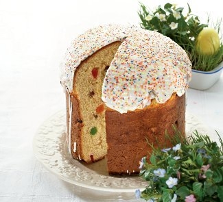 Кулич шафрановый